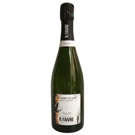 Bouteille de Champagne R. Faivre Les Champs de Romy – Blanc de Blancs Extra Brut