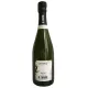 Bouteille de Champagne R. Faivre La Mignonnerie extra brut sur fond clair