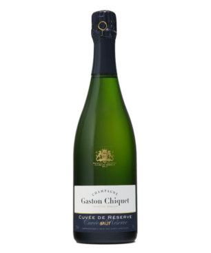 Bouteille de Champagne Gaston Chiquet Cuvée de Réserve Premier Cru – assemblage Pinot Meunier, Chardonnay et Pinot Noir