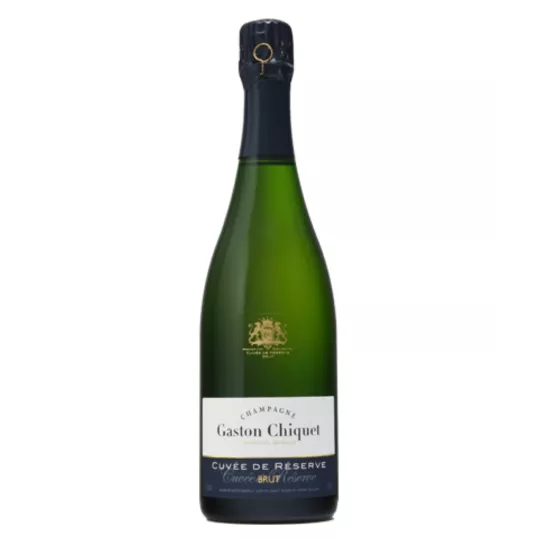 Bouteille de Champagne Gaston Chiquet Cuvée de Réserve Premier Cru – assemblage Pinot Meunier, Chardonnay et Pinot Noir