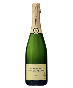 Bouteille de Champagne Nominé-Renard Brut – Récoltant-Manipulant en Champagne, assemblage Chardonnay, Pinot Noir, Pinot Meunier