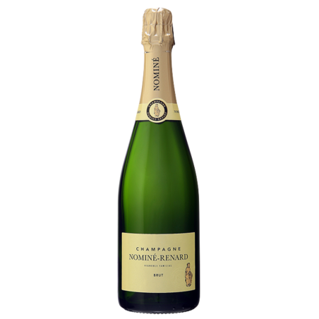 Bouteille de Champagne Nominé-Renard Brut – Récoltant-Manipulant en Champagne, assemblage Chardonnay, Pinot Noir, Pinot Meunier