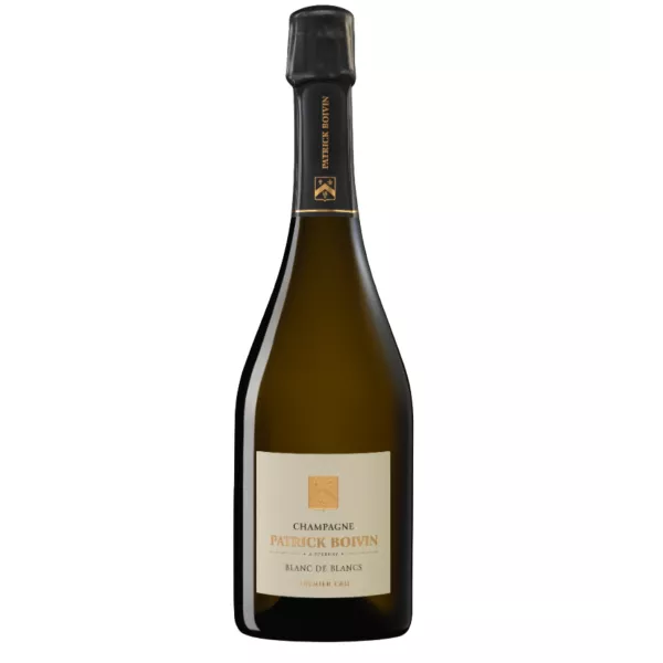 Bouteille de Champagne Patrick Boivin Blanc de Blancs Premier Cru, vue de face