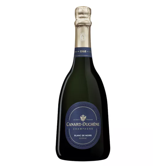 Bouteille de Champagne Canard-Duchêne Blanc de Noirs Iconic – Cuvée 100 % Pinot Noir de la Montagne de Reims