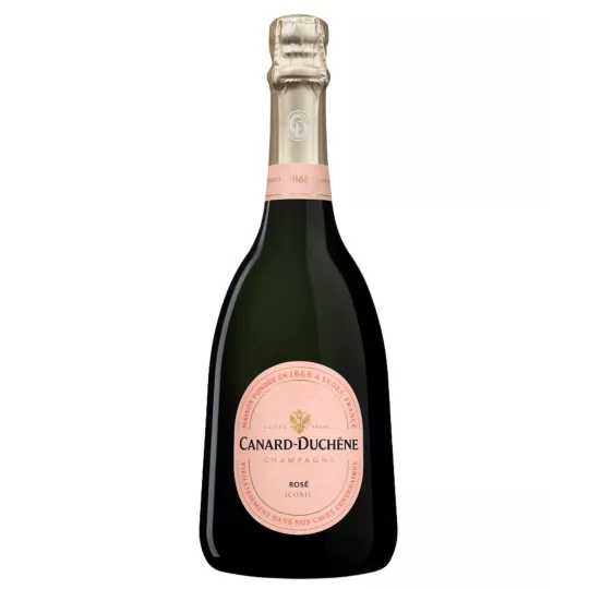 Champagne Canard-Duchêne Rosé Iconic – bouteille de rosé de saignée premium