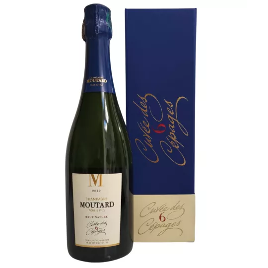 Champagne Moutard Cuvée des 6 Cépages Millésime 2012