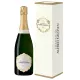Bouteille de Champagne Alfred Gratien Brut Classique – cuvée issue de Chardonnay, Pinot Noir et Meunier, vinifiée en fûts.