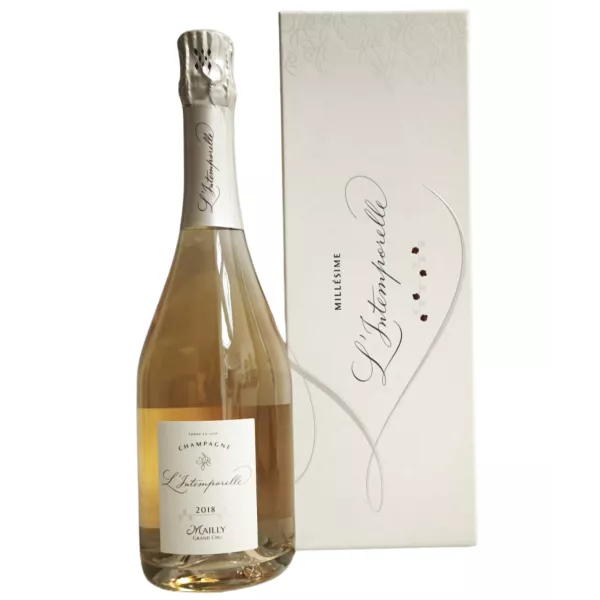 Bouteille de Champagne Mailly Grand Cru L’Intemporelle Brut 2018