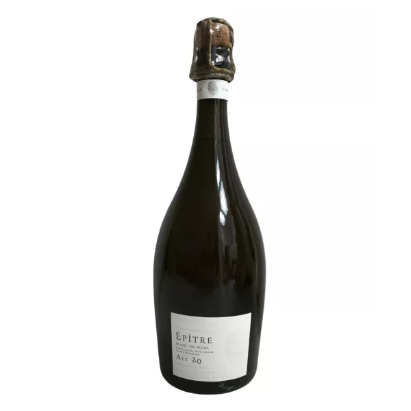 Bouteille de Champagne Crucifix Épitre Act 20 Blanc de Noirs Extra-Brut Premier Cru