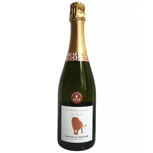 Champagne Jean de la Fontaine La Majestueuse Brut Millésime 2018 Baron Albert Vallée de la Marne
