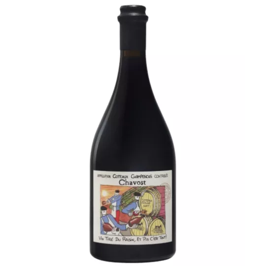 Coteaux Champenois rouge Pinot Noir bio bouteille vin rouge Champagne sans sulfites