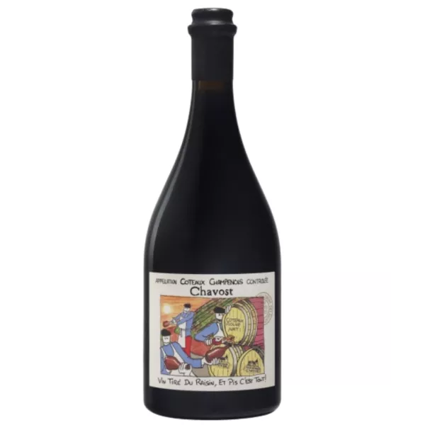 Coteaux Champenois rouge Pinot Noir bio bouteille vin rouge Champagne sans sulfites