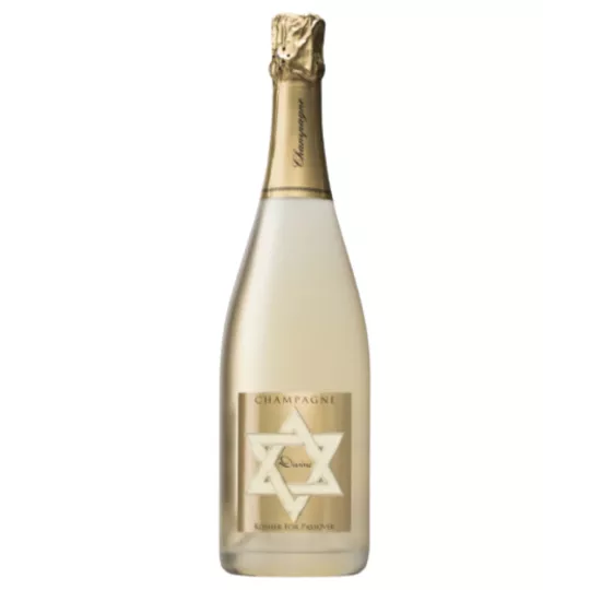 Bouteille de Champagne Jean Michel Divine Kosher Blanc de Blancs millésime 2017