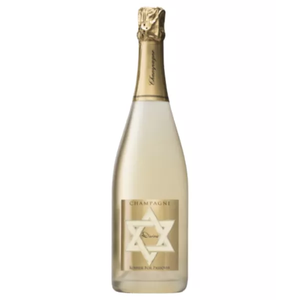 Bouteille de Champagne Jean Michel Divine Kosher Blanc de Blancs millésime 2017