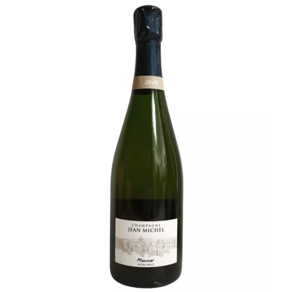 Bouteille de Champagne Jean Michel Blanc de Meunier Millésime 2019 Extra-Brut