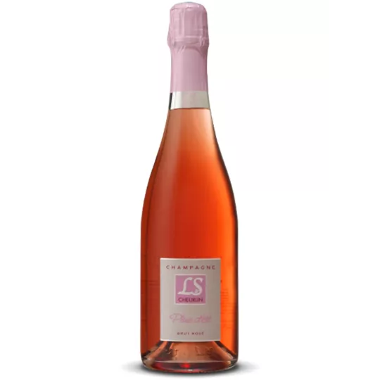 Bouteille de champagne LUCIE CHEURLIN Brut Rosé Pluie D'Été - BIO
