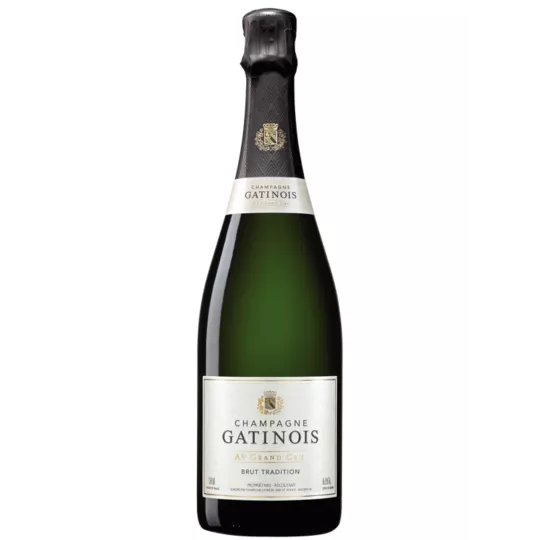 Bouteille de Champagne Gatinois Brut Tradition Grand Cru – cuvée de Pinot Noir d’Aÿ Grand Cru