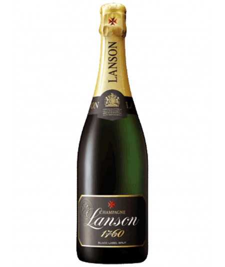 Champagne Lanson Black Label Brut - Un chef-d'œuvre d'élégance et d'héritage pour les amateurs de champagne