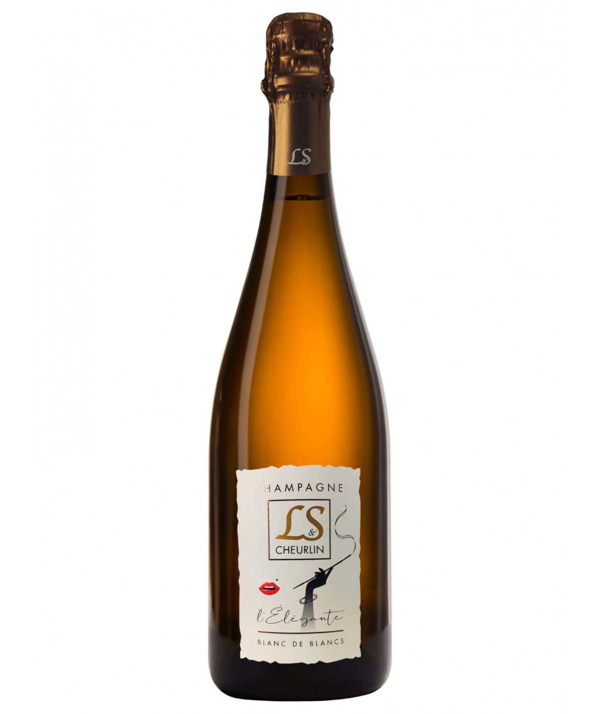 Champagne LUCIE CHEURLIN L’Elégante Extra Brut Blanc De Blancs BIO Millésime 2014