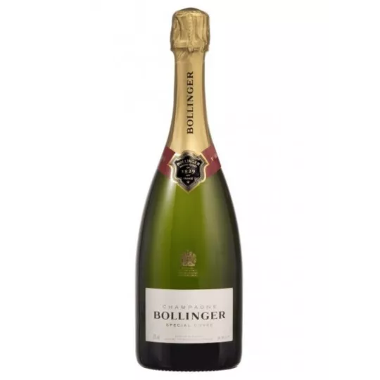 special cuvee bollinger  ce champagne s’accordera avec tous les plats.
