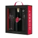 Bouteille de Champagne Gosset Grande Réserve Brut 75cl, étiquette rouge, vue de face