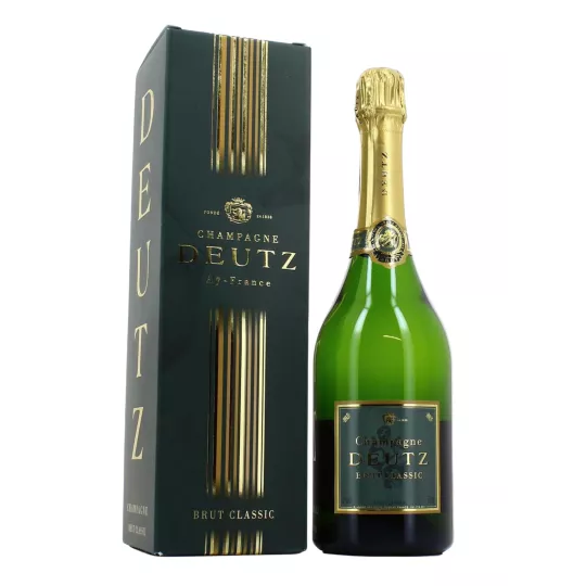 Champagne DEUTZ Brut Classic avec étui - Bouteille