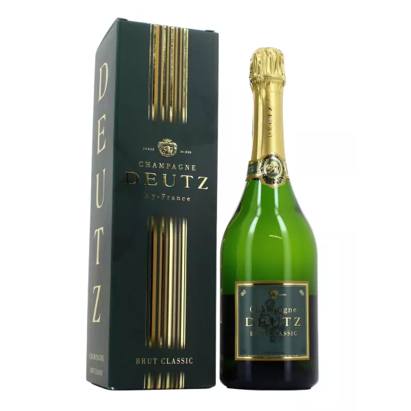 Champagne DEUTZ Brut Classic avec étui - Bouteille
