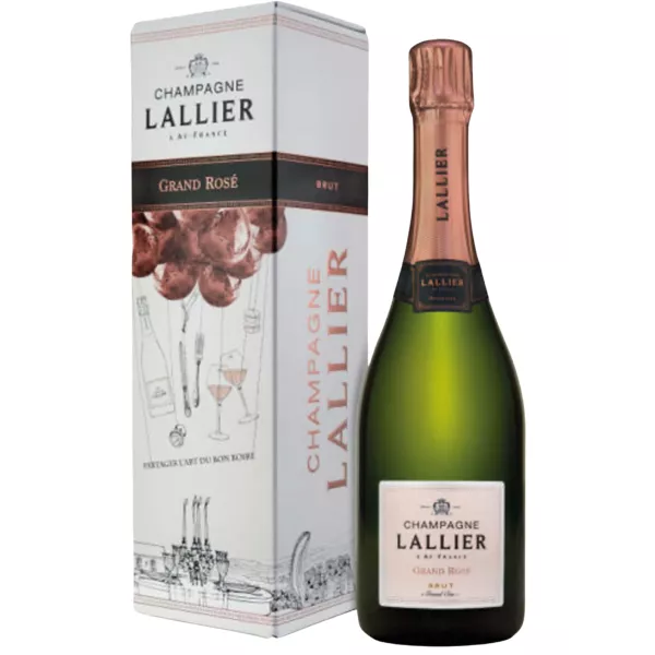 Champagne LALLIER Grand Rosé
