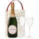 Champagne LAURENT-PERRIER La Cuvée avec 2 flûtes