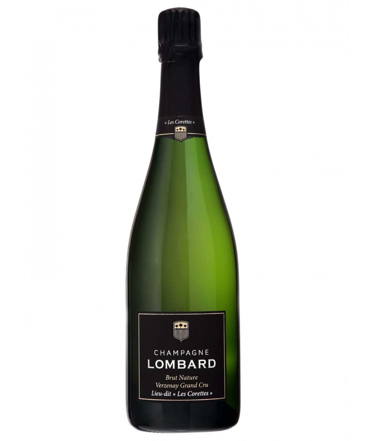 Champagne LOMBARD Brut Nature Blanc De Noirs “Verzenay Grand Cru” Lieu-Dit “Les Corettes”