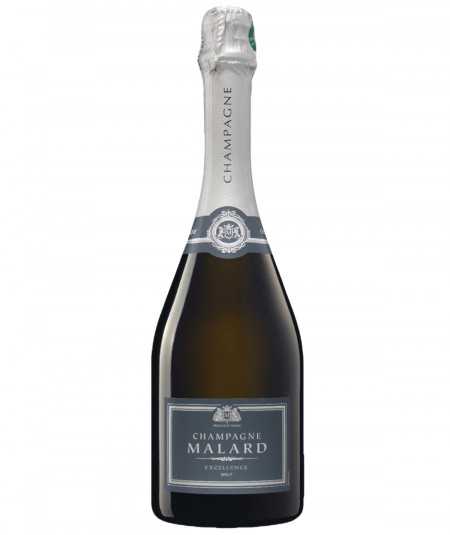 Champagne Malard Brut Excellence - Cuvée d'excellence aux arômes fruités et à la structure équilibrée