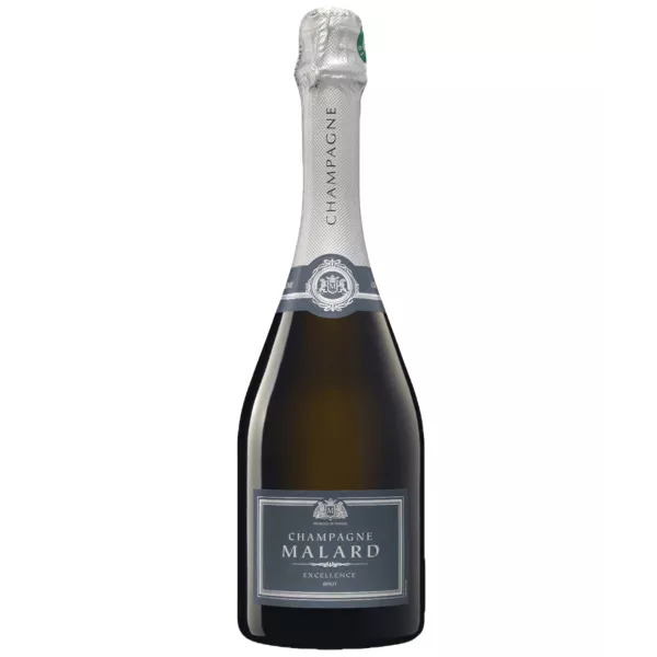 Champagne Malard Brut Excellence - Cuvée d'excellence aux arômes fruités et à la structure équilibrée