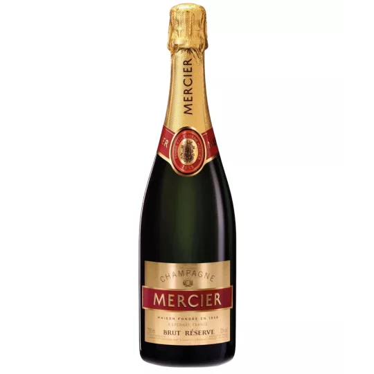 Bouteille de Brut Réserve de la maison Mercier champagne