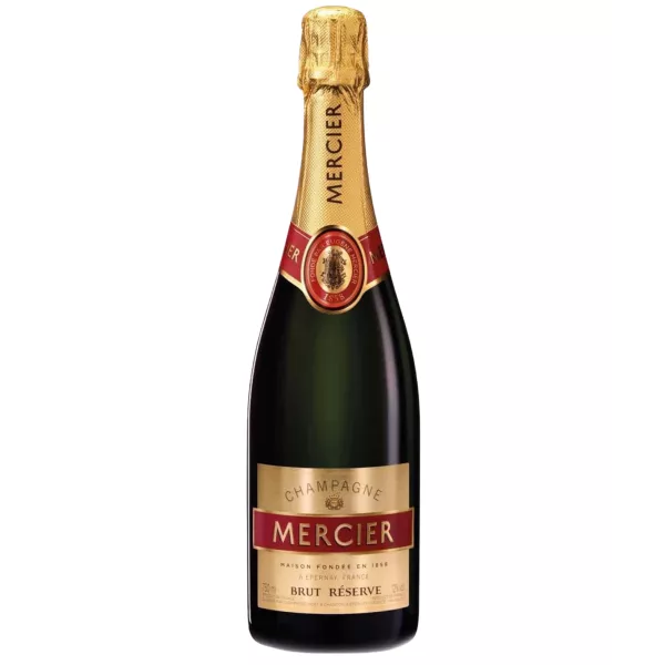 Bouteille de Brut Réserve de la maison Mercier champagne