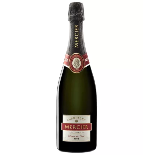 Champagne Mercier Blanc De Noirs, un assemblage de cépages Pinot et Meunier