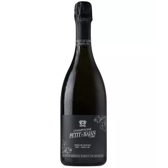 Champagne PETIT BAJAN Cuvée Obsidienne Blanc De Noirs Grand Cru