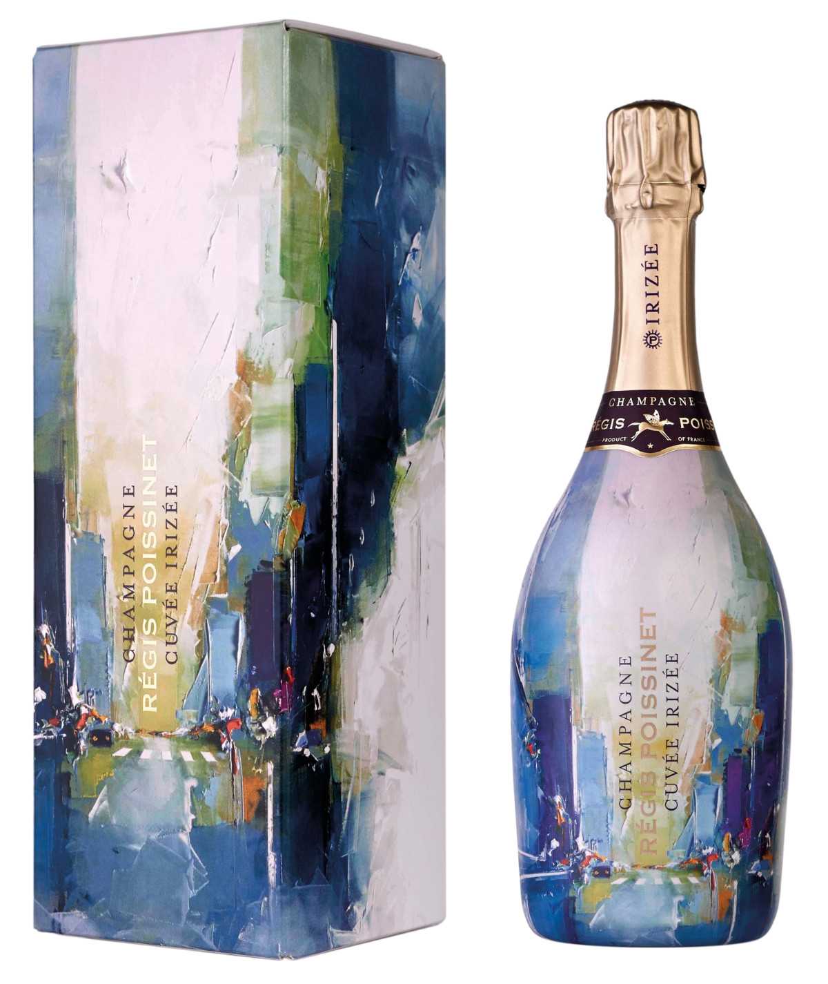 Champagne POISSINET Cuvée Irizée Meunier Extra-Brut Millésime 2013 “sleevée”