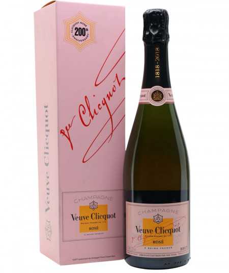 Bouteille de Champagne VEUVE CLICQUOT Brut Rosé avec étui