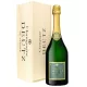 Bouteille de Champagne Deutz Brut Classic Jéroboam 3L, étiquette dorée, vue de face