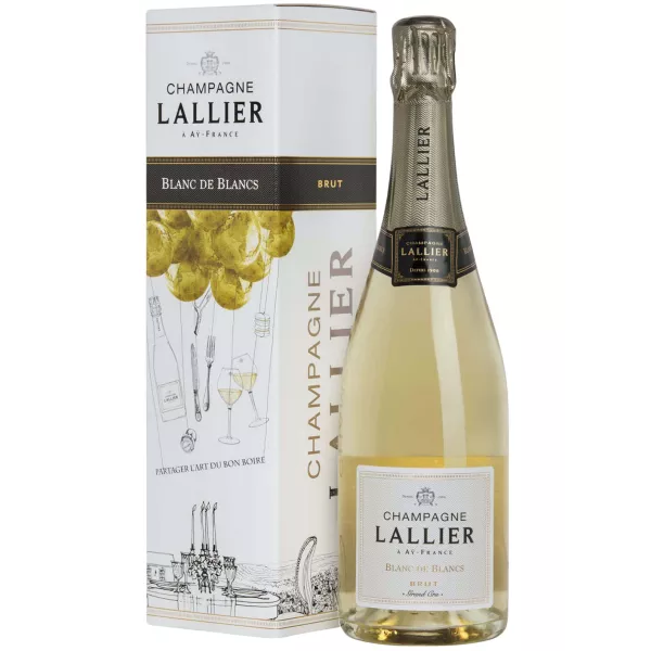 Magnum de Champagne LALLIER Blanc de Blancs Grand Cru
