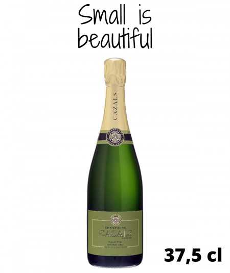 Demi-Bouteille de champagne CLAUDE CAZALS Cuvée Vive Grand Cru