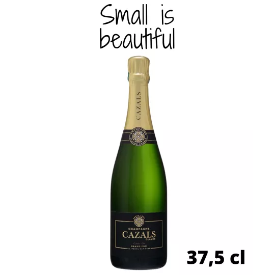 Demi-bouteille de Champagne CLAUDE CAZALS Carte d’Or Grand Cru