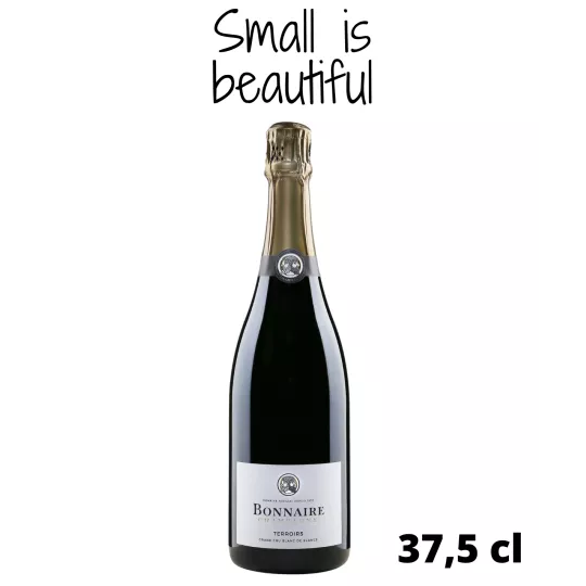 Demi Bouteille de Champagne BONNAIRE Terroirs Grands Crus Blanc De Blancs