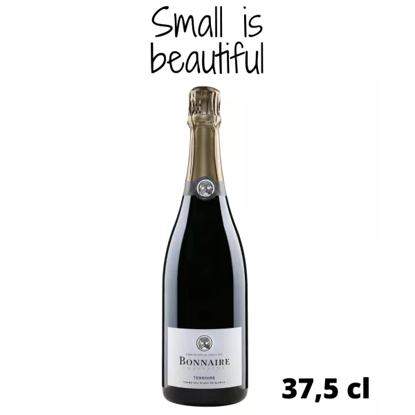 Demi Bouteille de Champagne BONNAIRE Terroirs Grands Crus Blanc De Blancs