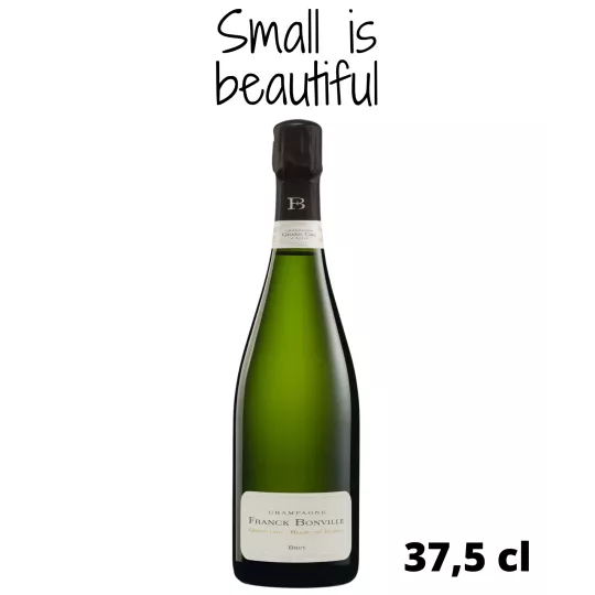 Demi Bouteille Champagne FRANCK BONVILLE Brut Grand Cru Blanc de Blancs