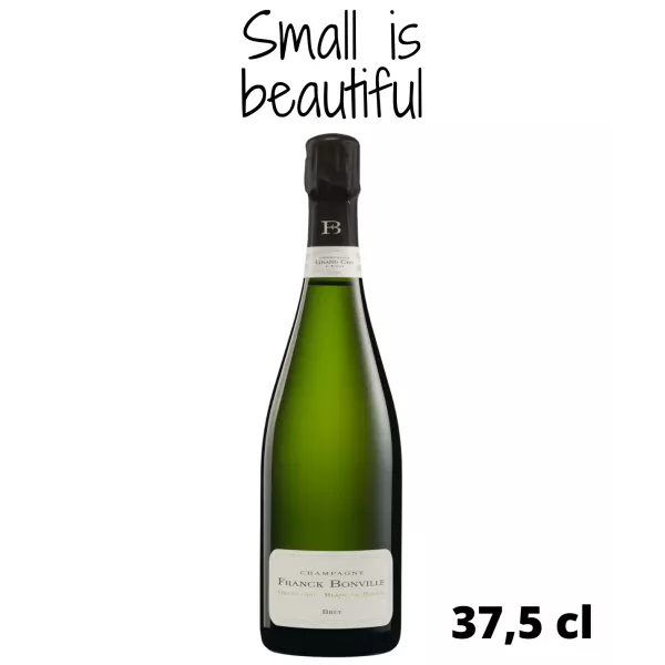 Demi Bouteille Champagne FRANCK BONVILLE Brut Grand Cru Blanc de Blancs
