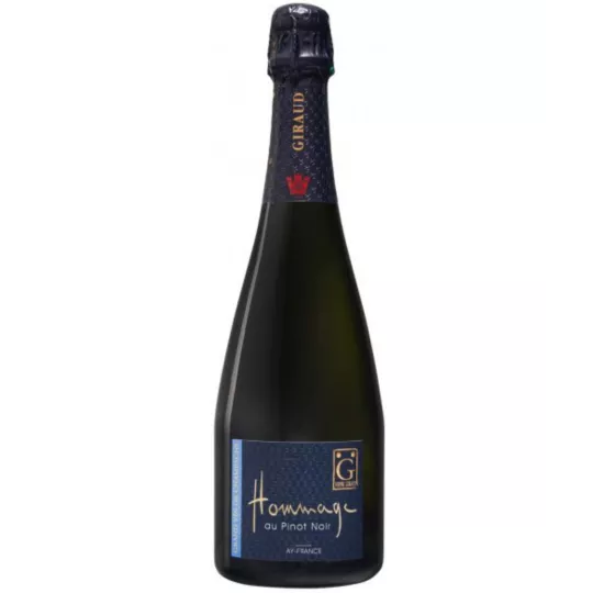 Bouteille de champagne Henri Giraud Hommage au Pinot Noir, Grand Cru Blanc de Noirs