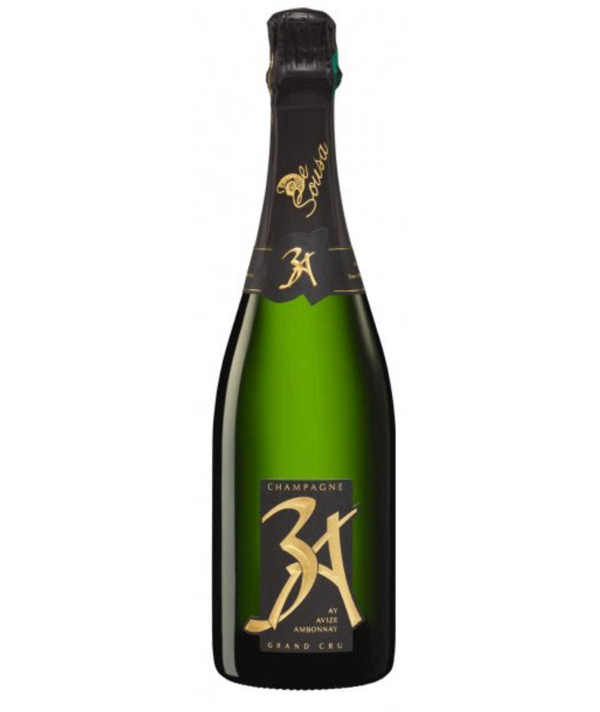 Champagne DE SOUSA Cuvée 3A Extra-Brut Grand Cru BIO