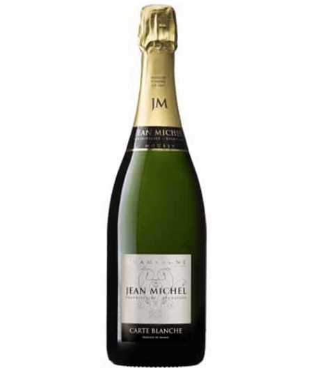 Bouteille de JEAN MICHEL Carte Blanche Brut - Champagne d'élégance et de raffinement