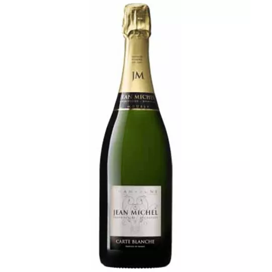 Bouteille de JEAN MICHEL Carte Blanche Brut - Champagne d'élégance et de raffinement
